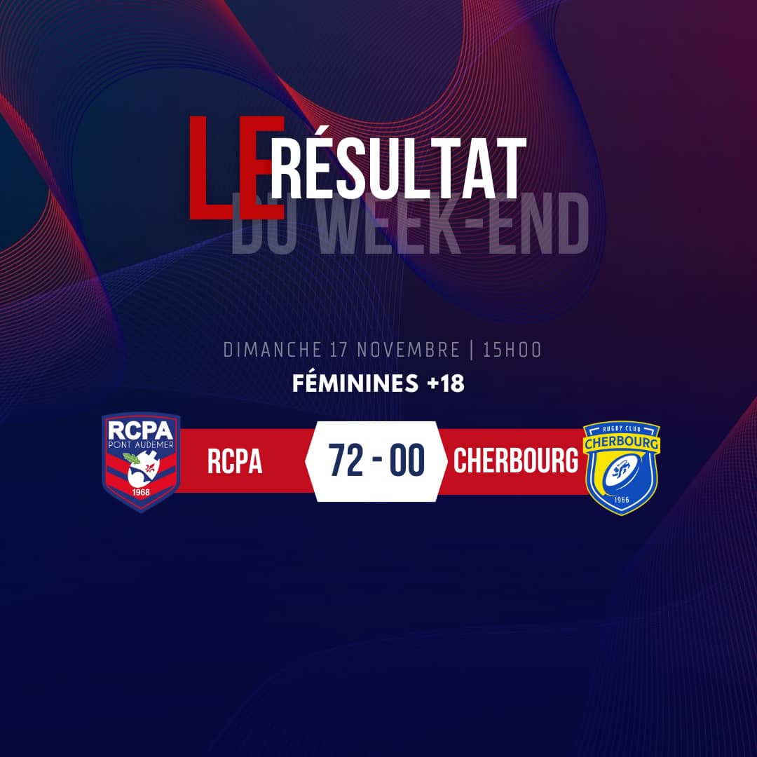 2024 2025 semaine 13 resultat des feminines